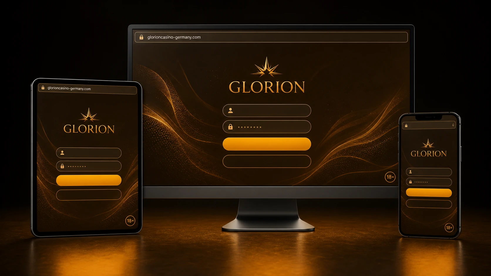 Anmeldung auf Desktop und mobilen Geräten